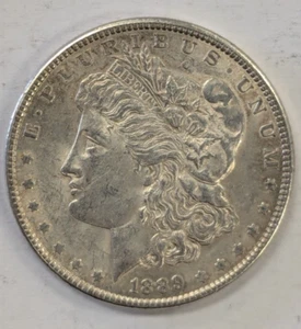 1889-P Morgan Silver Dollar ~ #556 - Picture 1 of 2