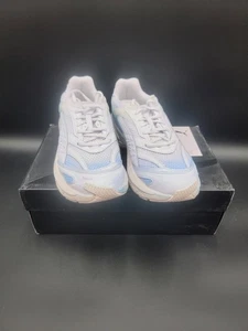 PUMA Velophasis Overdye Lace Up Mens Blue Sneakers Shoes 39196601 Size 10.5 - Picture 1 of 10
