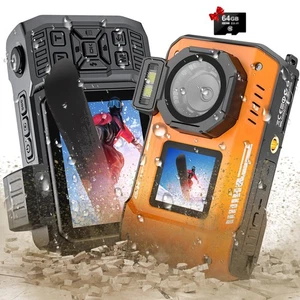 8K UHD 70MP WiFi Digitalkamera mit 64GB Karte Robust Wasserdicht Staubdicht Sh... - Bild 1 von 7
