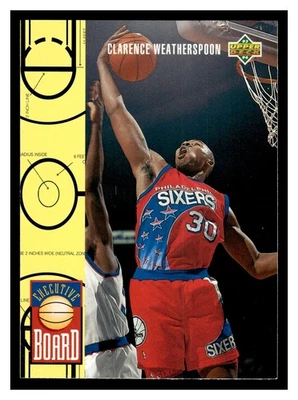 1993-94 Upper Deck Clarence Weatherspoon #427 Philadelphia 76ers - Image 1 of 2