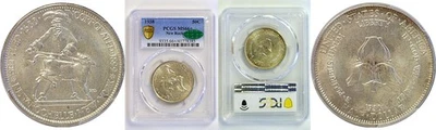 1938 New Rochelle Commemorative Half Dollar   PCGS MS-66+  CAC - Image 1 of 3
