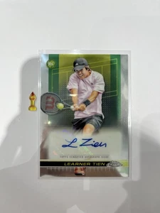 2024 Topps Chrome Tennis Learner Tien Auto RC #TCA-LTN - Picture 1 of 2
