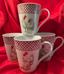 4 BASIC PORCELANA von Home Essentials und Beyong Hühnertassen NEU - Bild 1 von 4