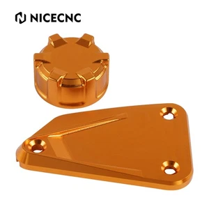 NICECNC Front Rear Brake Reservoir Covers Caps For KTM 790/890 Duke/Adventure - Picture 1 of 17