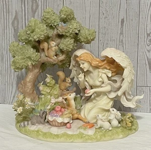 RARE SERAPHIM CLASSICS ANGEL A SUMMER'S DAY FIGURINE #78212 821/5000 2004 LOOK! - Picture 1 of 10