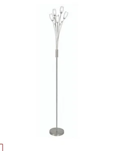 OAKS LIGHTING - Pandora Antique Chrome Floor Lamp. J10 - Picture 1 of 1