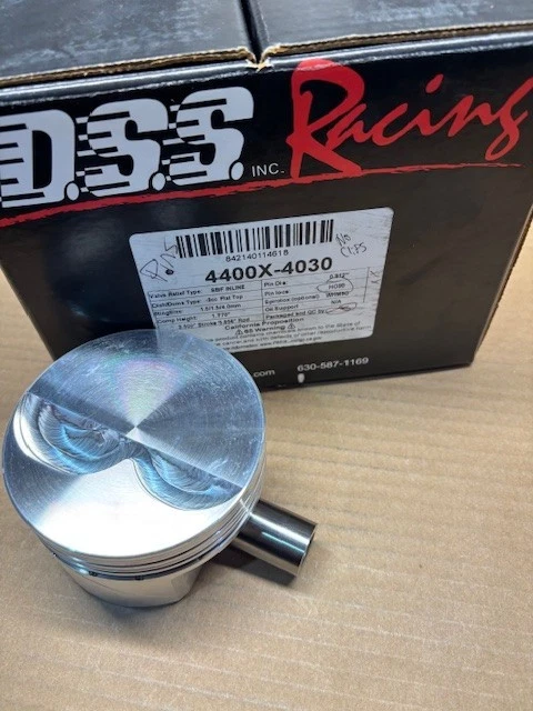 351 W Ford Forged -3cc Flat Top GSX  DSS Racing pistons. 4.030 Bore — 第 1/1 张图片