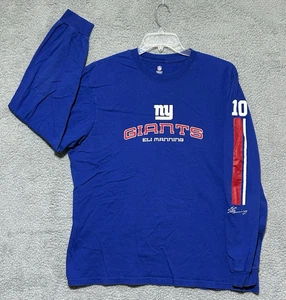 New York Giants Maglia Uomo 2XL NFL Abbigliamento Squadra Eli Manning Calcio - Foto 1 di 7