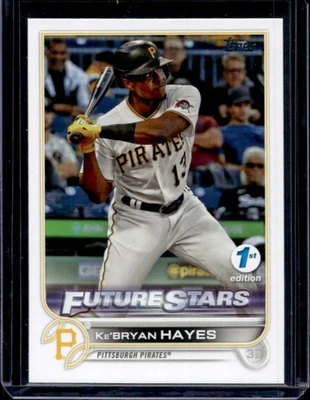 2022 Topps 1st Edition Ke Bryan Hayes Future Stars #56 Pirates - Image 1 of 2
