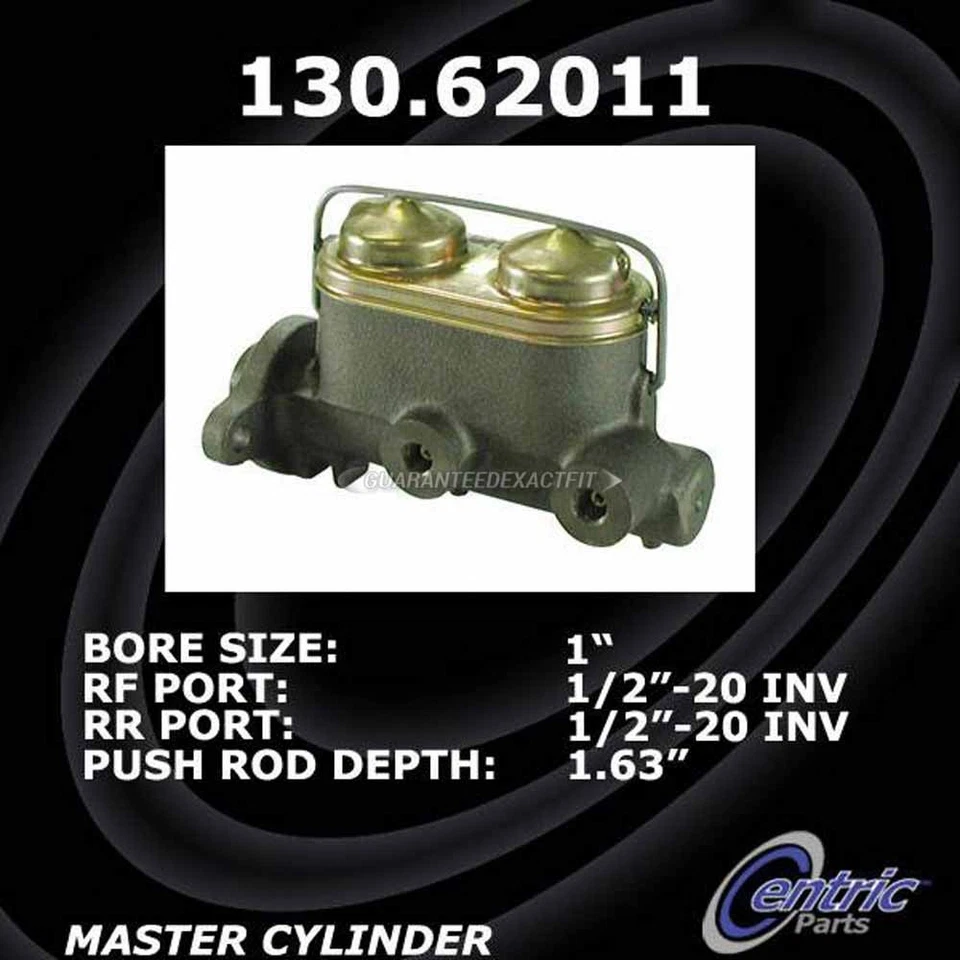 For Cadillac Commercial Chassis DeVille Calais Centric Brake Master Cylinder TCP Foto 1 de 3