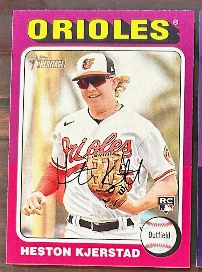 2024 Topps Heritage Baseball Cards (#301-500): U PICK! 35 Cent Ship! - Image 1 of 1