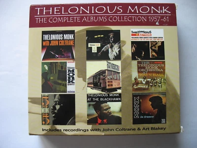THELONIOUS MONK-COMPLETE ALBUM COLLECTION 1957-1961. 2015 5x CD ALBUM. JAZZ. EX - Image 1 of 2