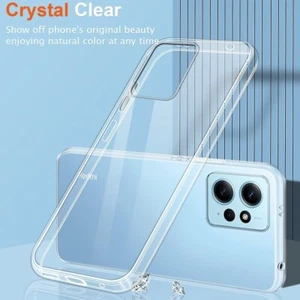 Pour XiaoMi RedMi note 12 4G Coque arrière ultra gel silicone TRANSPARENT - Photo 1 sur 1
