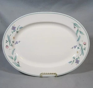 Pfaltzgraff April 14 1/2" x 10 3/4" x 1 1/4" Oval Platter - Picture 1 of 4