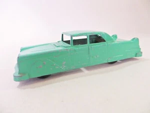 MIDGETOY ROCKFORD ILL . 'GREEN VINTAGE SEDAN CAR' GOOD. ORIGINAL. 11cm. - Picture 1 of 6