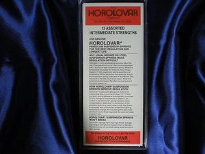 Horolovar Anniversary Clock Suspension Springs - Intermediate Assortment  - Picture 1 of 1