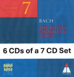 Bach: Motets, Chorales and Songs Volume 7 (6 CD Set 1999 Teldec) No Box Included - Bild 1 von 21