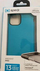 Custodia Speck Presidio Pro per iPhone 11 Pro - Blu Bali / Blu Skyline - Foto 1 di 2
