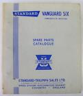 STANDARD Vanguard Six Illustrated Car Spare Parts List #510363 Second Ed.