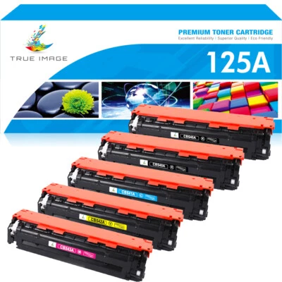 XXL TONER Kompatibel für HP COLOR LASERJET CM1312MFP CP1210 CP1215N CP1217 125A - Bild 1 von 4