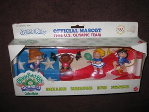 CABBAGE PATCH OLYMPIKIDS 1996 EDICIÓN ESPECIAL, 4 MINI FIGURAS DEL EQUIPO OLÍMPICO, CAJA NUEVA - Imagen 1 de 11