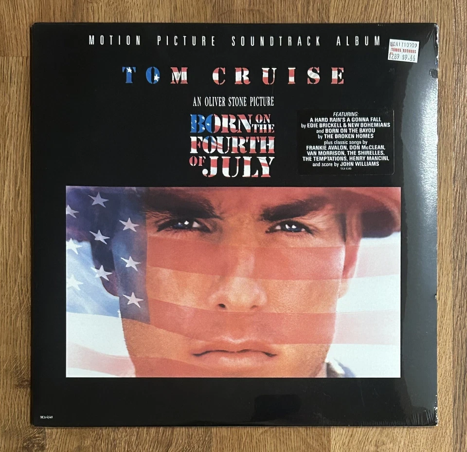 Born On the Fourth of July movie soundtrack vinyl LP record Sealed New 4th Foto 1 de 2