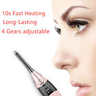 USB Electric Heated Eyelash Curler Long Lasting LCD 3D Lashes Perm Curling Tool
