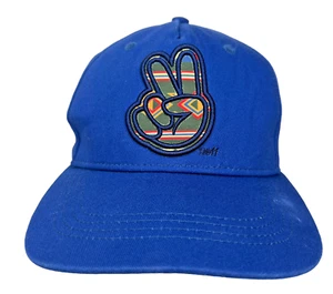 Neff Steve Aoki Snapback Aztec Peace Streetwear Blue Hat - Picture 1 of 10