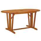 Vidaxl Garden Table 160x85x75 Cm Solid Wood Eucalyptus Lso Uk