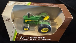 NIB 1989 ERTL #5599 John Deere 1958 Model 630 LP Tractor 1/43 Scale Die Cast - Picture 1 of 5