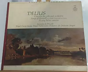 Delius Concerto For Cello And Orchestra (Vinyl Album, LP) 36285 - Picture 1 of 5