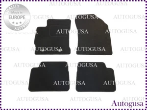 NEU LHD VOLLSET TOYOTA AURIS 13-18 SCHWARZ MASSGESCHNEIDERTE AUTO BODENMATTEN VELOURS TEPPICH - Bild 1 von 5