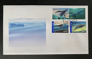 AUSTRALIAN FDC: 2006 WHALES DOWN UNDER #LF132 - Picture 1 of 1