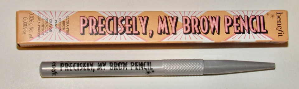 Lápiz de cejas Benefit Precisely My 3 CÁLIDO MARRÓN CLARO 0,026 g de viaje nuevo en caja ultra fino Foto 1 de 1