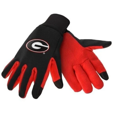 Georgia Bulldogs Texting Gloves NEW One Size Fits Most FOCO Cover