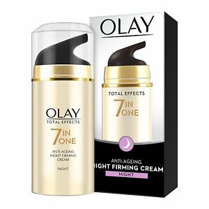 Olay Total Effects 7-In-1 Anti Ageing Night Firming Skin Cream, 20gm FREE SHIP