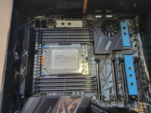 AMD Ryzen Threadripper 3970X CPU + MSI Creator TRX40 Motherboard Combo - Photo 1/7