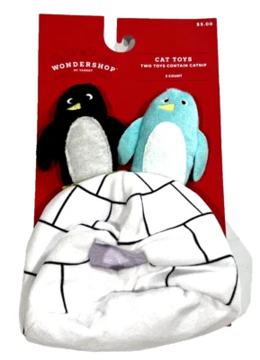 Wondershop Penguin Cat Toys with Cat Nip (Box of 24) Wholesale - Image 1 of 4