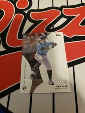 2020 TOPPS ON-DEMAND MLB ROOKIE PROGRESSION WAVE 3 CARD MARLINS ISAN DIAZ #24