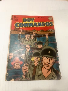 Boy Commandos #10 DC Comics 1945 (perforadora) - Imagen 1 de 5