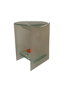 Glass Tealight Holder Oil Burner Wax Melt Warmer Gift Art Deco Style Decoration - Picture 1 of 7
