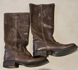 Fiorentini+Baker 7460 Eternity Leather Pull on Knee High Riding Boot Women 37/ 6 - Picture 1 of 12