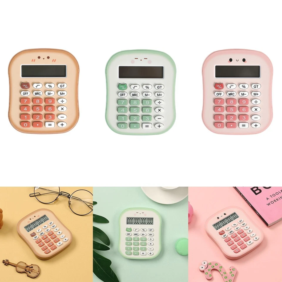 Bread Small Calculator Compact Basic Lightweight 12 Digit Portable for Home - Image 1 of 1