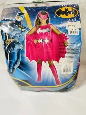 Новый Batgirl розовый костюм детей средний 8-10 лет - Изображение 1 из 4