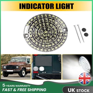 Car Reverse Lamp Backup 95MM White LED Light Rear For Land Rover 90/110 Defender - Picture 1 of 9