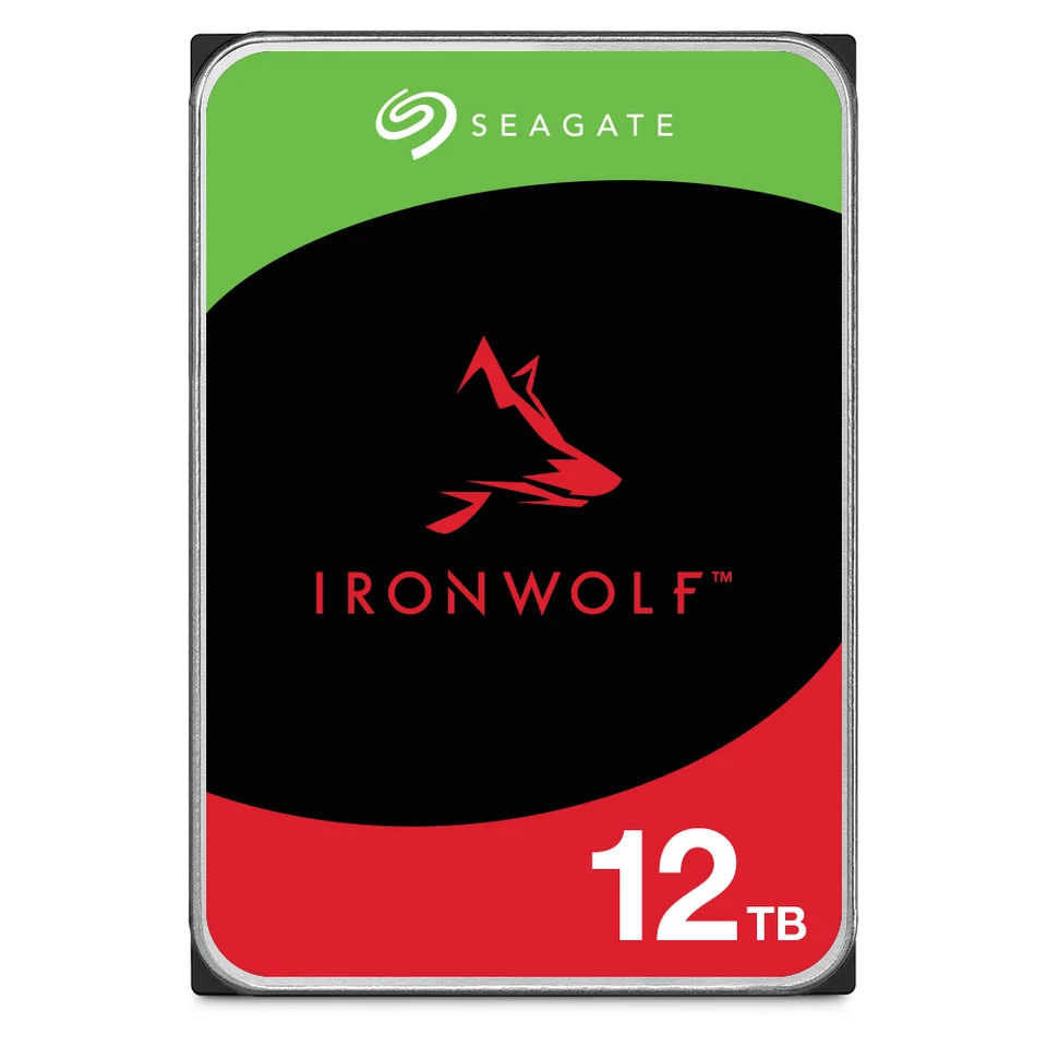 Seagate IronWolf 12TB NAS Internal HDD 3.5in SATA 7200 RPM (ST12000VN0008)