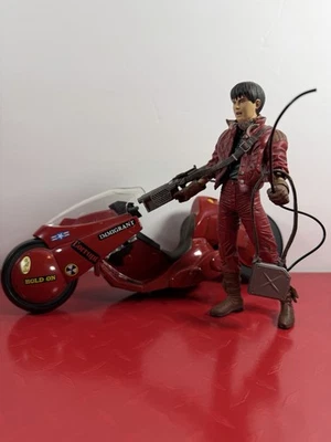 McFarlane Toys Akira Kaneda Figure & Motorcycle with Goggles, Fuel Tank & Rifle - Image 1 of 3