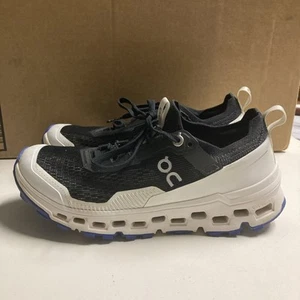 On Cloud Cloudultra 2 Hybrid Trail Running Shoes White black blue Women’s 6.5 - Picture 1 of 8