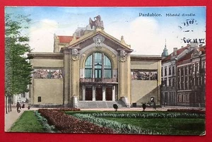 AK PARDUBICE Pardubitz 1930 Theater ( 6219 - Bild 1 von 1