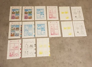 CONGO DISNEY OLIMPIADA 3 HOJAS EN MINIATURA Y 12 PRUEBAS PROGRESIVAS PERF&IMPERF MNH - Imagen 1 de 1